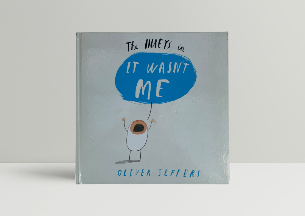 oliver jeffers it wasnt me signed doodled first 1