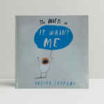 oliver jeffers it wasnt me signed doodled first 1