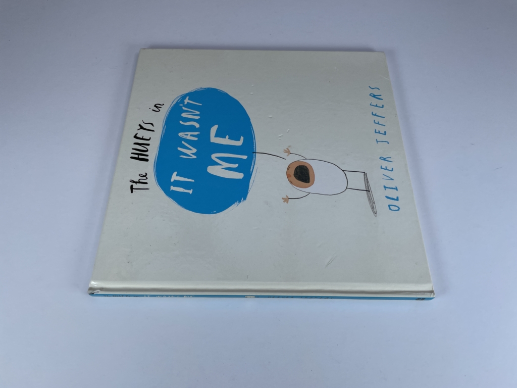 oliver jeffers it wasnt me signed doodled first 4