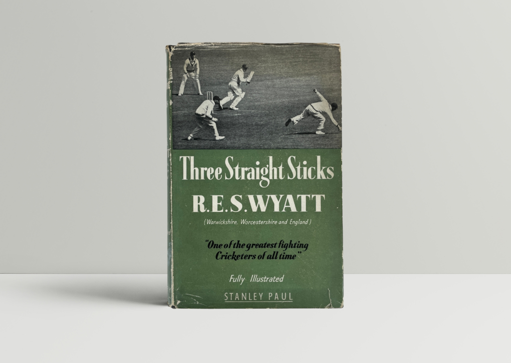 res wyatt three straight sticks signed first edition1