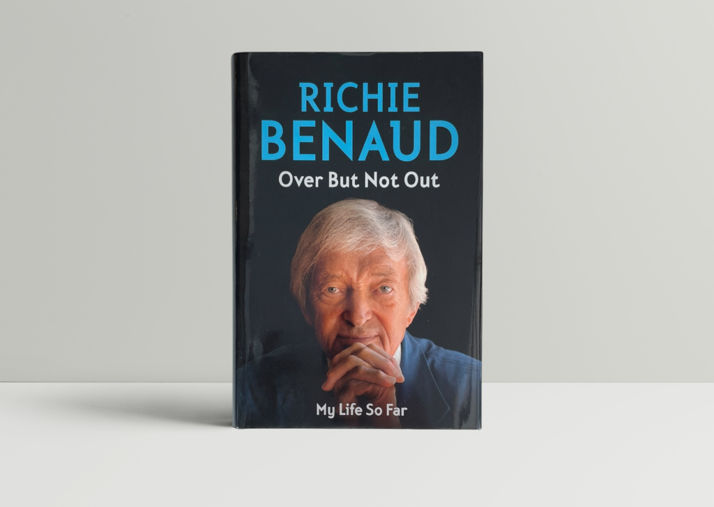 richie benaud over but not out signed first edition1