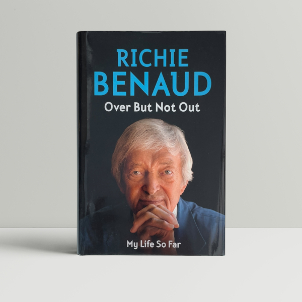 richie benaud over but not out signed first edition1