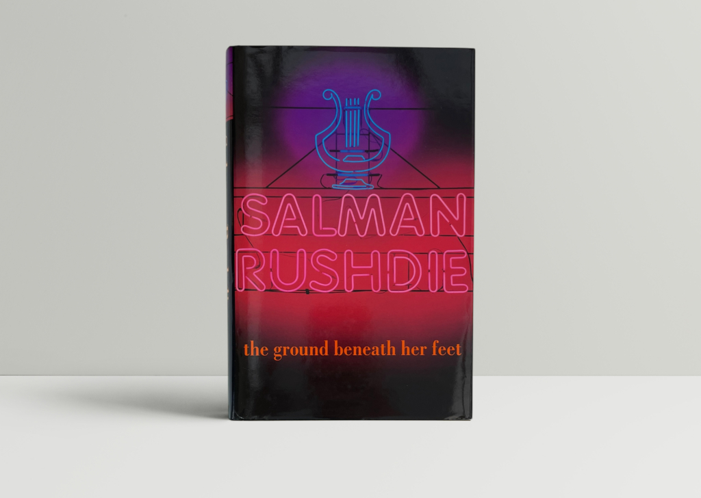 salman rushdie the ground beneath her feet signed first1