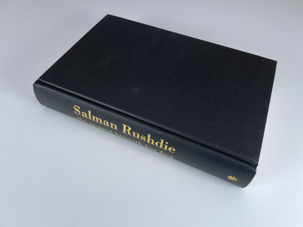 salman rushdie the ground beneath her feet signed first4