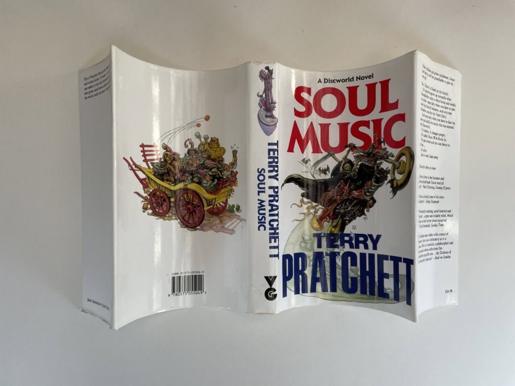 terry pratchett soul music first edition4