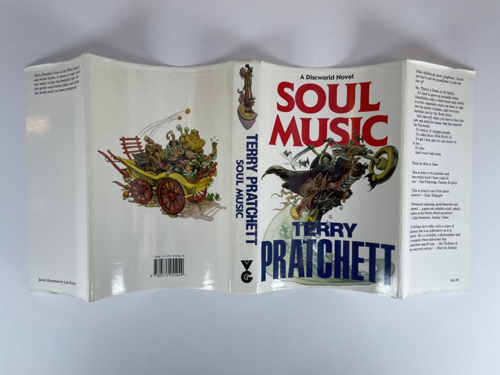 terry pratchett soul music first edition4