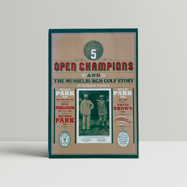 5 open champions signed first edition1