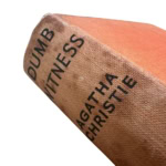 Agatha Christie - Dumb Witness - First UK Edition