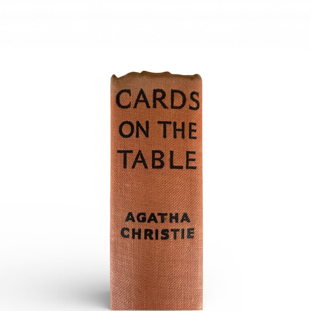 agatha christie cards on the table first edition1