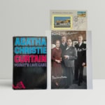 agatha christie curtain signed pics first edition1