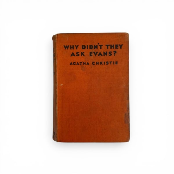 agatha christie why didnt the ask evans first edition1