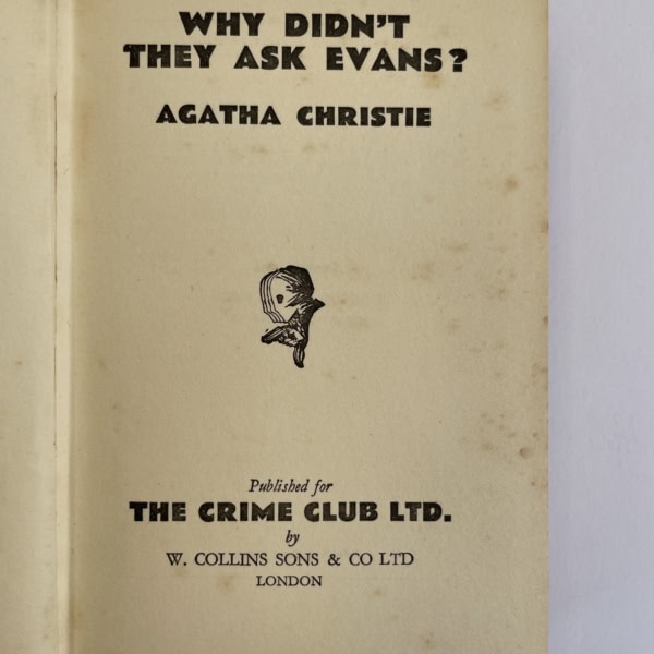 agatha christie why didnt the ask evans first edition2