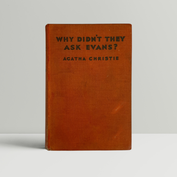 agatha christie why didn't they ask evans first edition1