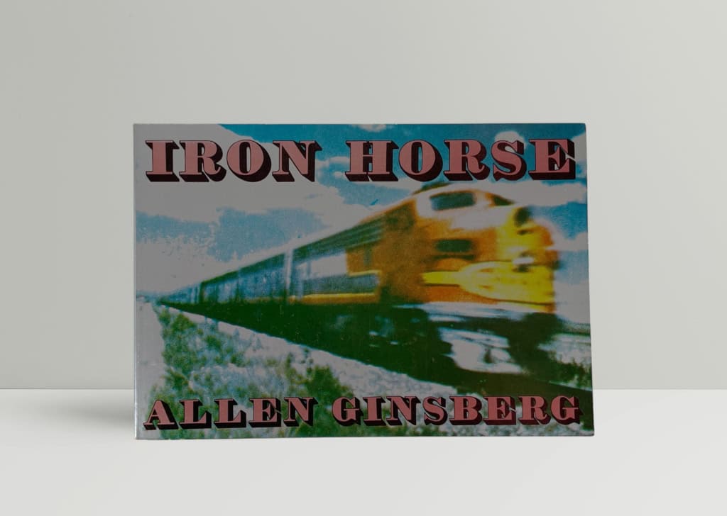 alan ginsberg iron horse signed first1