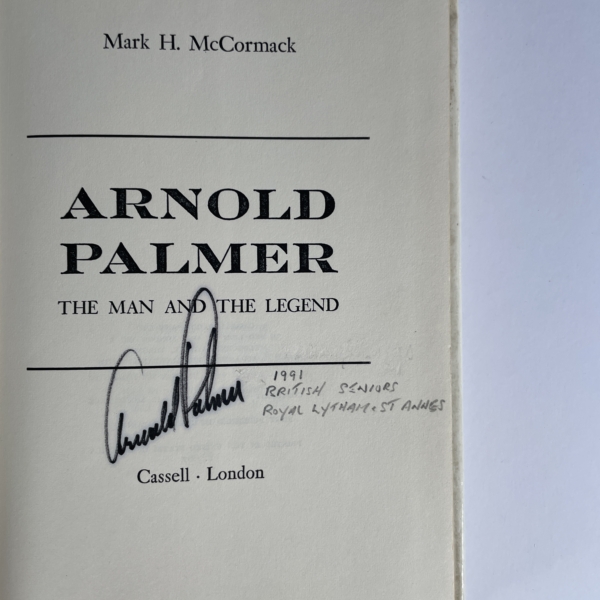 arnold the man and the legend signed first ed2