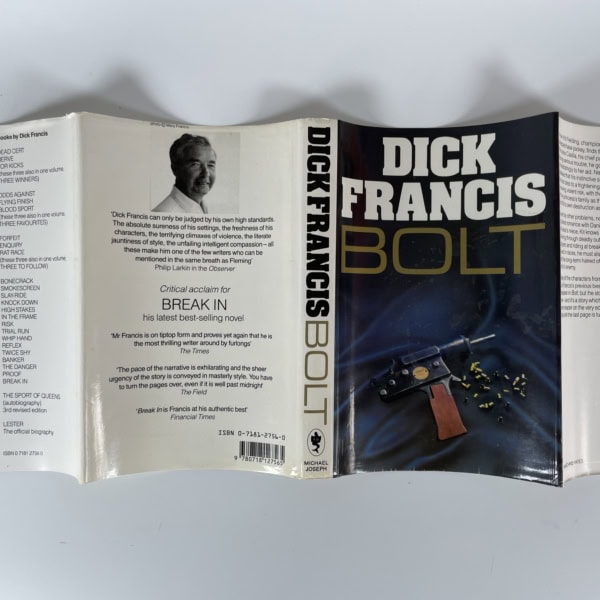 dick francis bolt signed first edition5