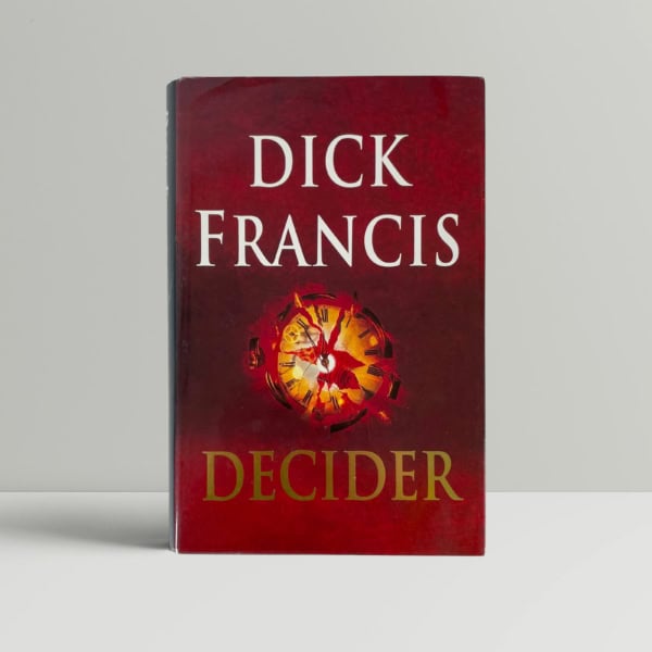 dick francis decider signed first edition1