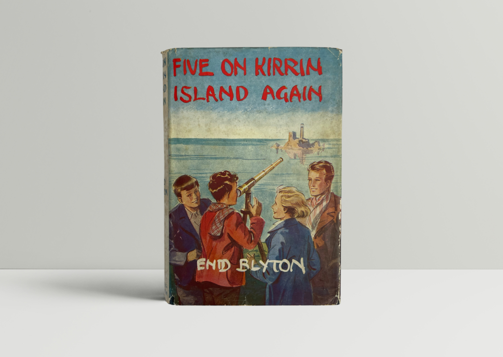 enid blyton five on kirrin island again first ed1