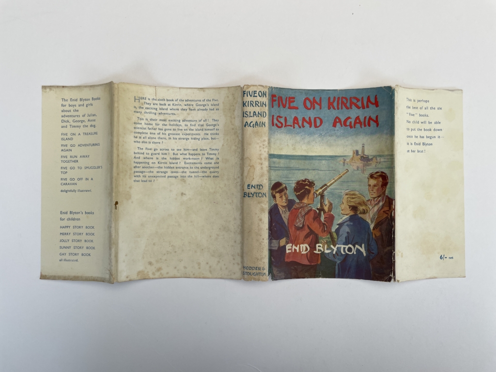 enid blyton five on kirrin island again first ed4