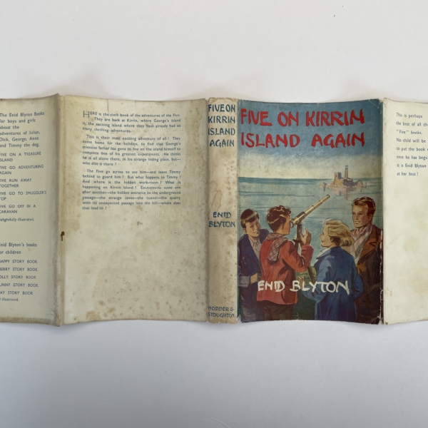 enid blyton five on kirrin island again first ed4