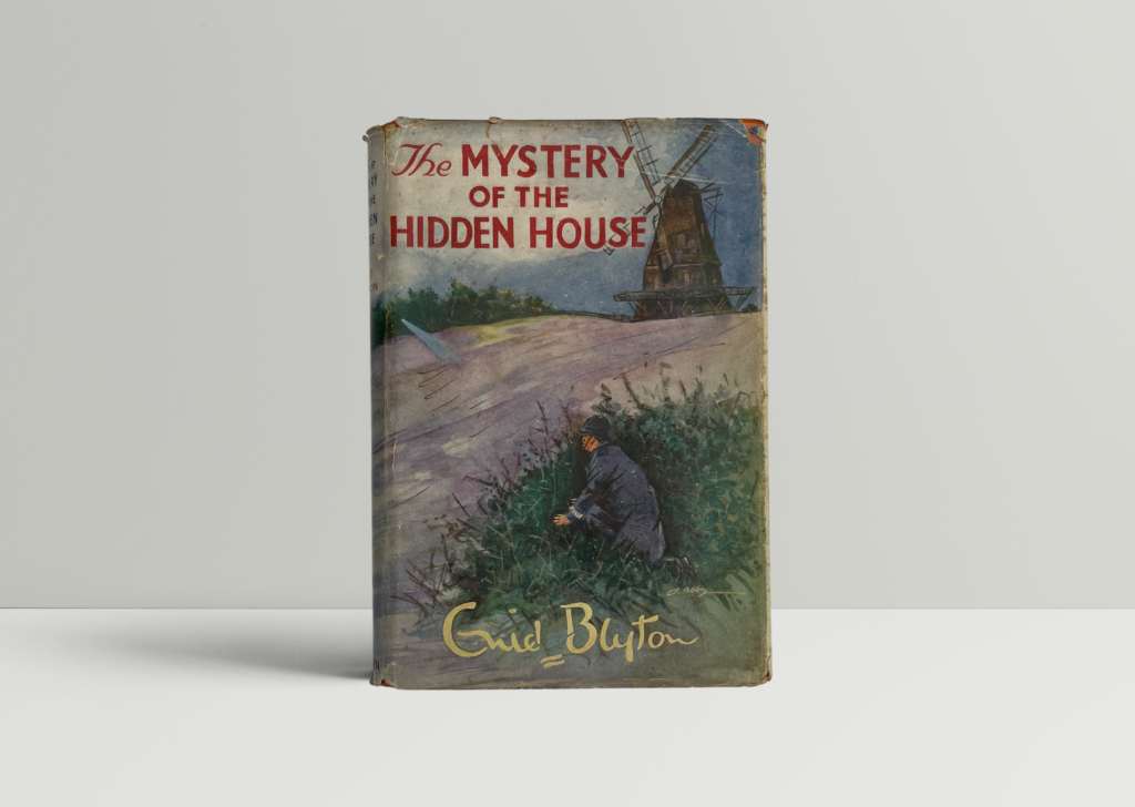 enid blyton the mystery of the hidden house first ed1