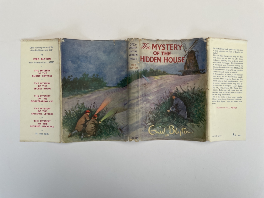 enid blyton the mystery of the hidden house first ed4