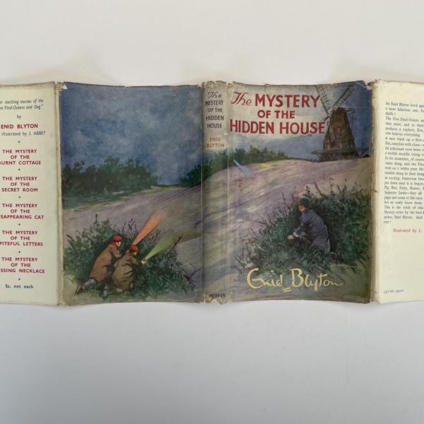 enid blyton the mystery of the hidden house first ed4