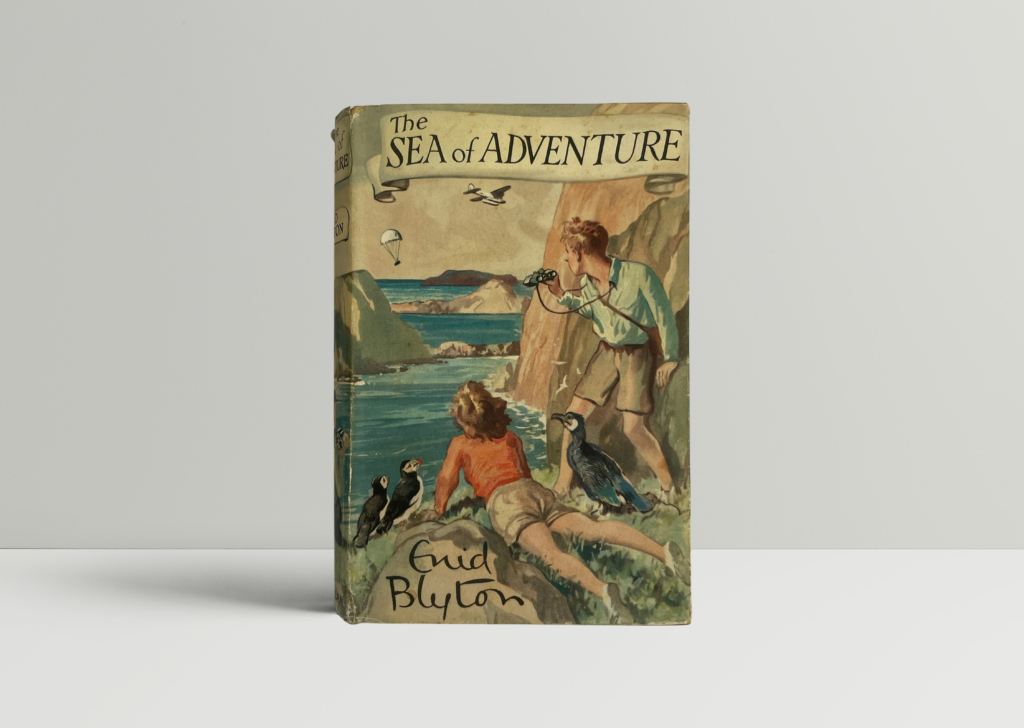 enid blyton the sea of adventure first ed1