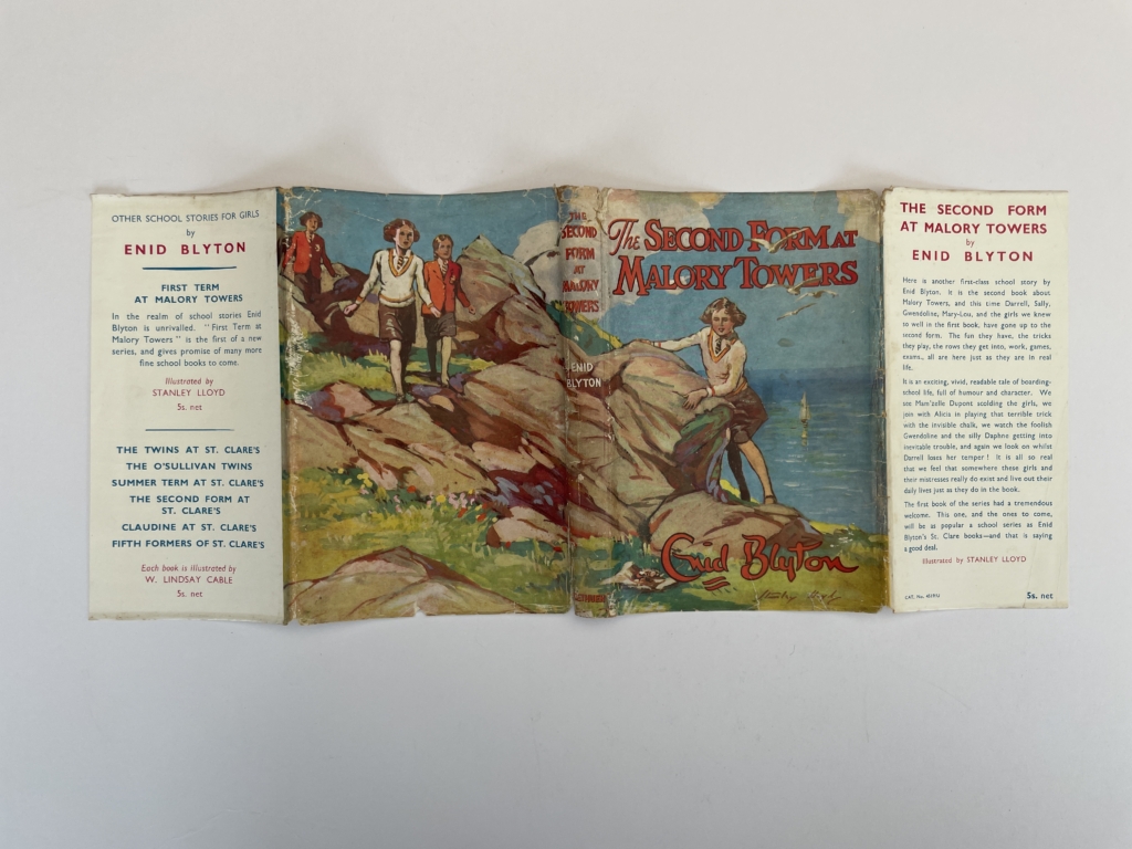 enid blyton the second form at mallory towers first ed4