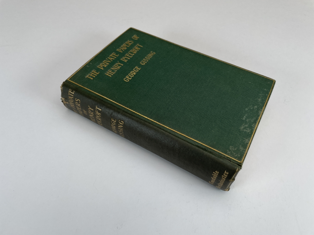 george gissing the private papers of first edition3