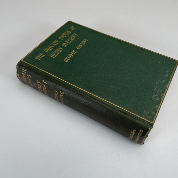 george gissing the private papers of first edition3