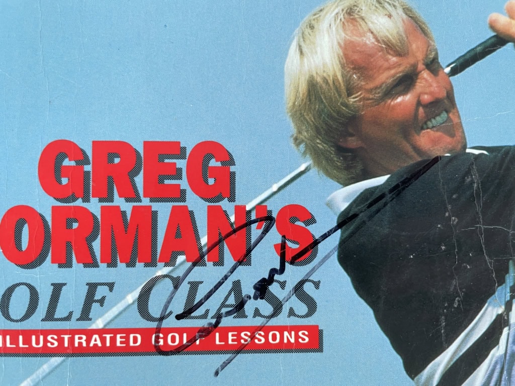 greg normans golf class signed2