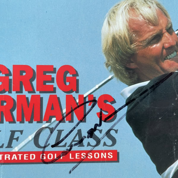 greg normans golf class signed2