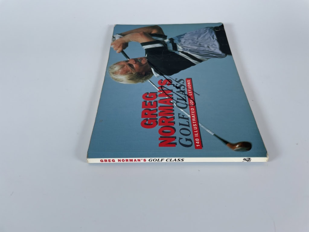 greg normans golf class signed4