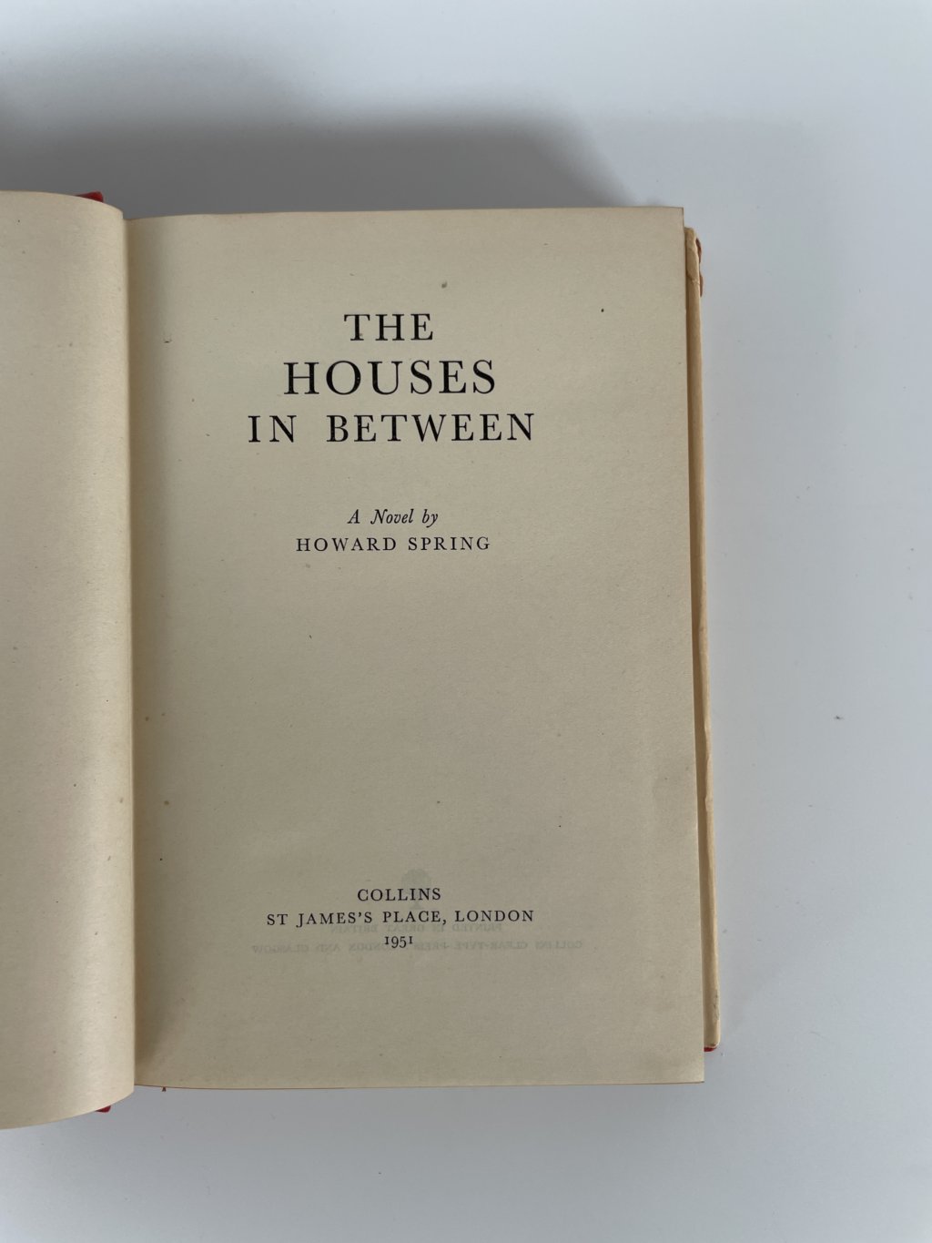 howard spring the horses in between first edition2