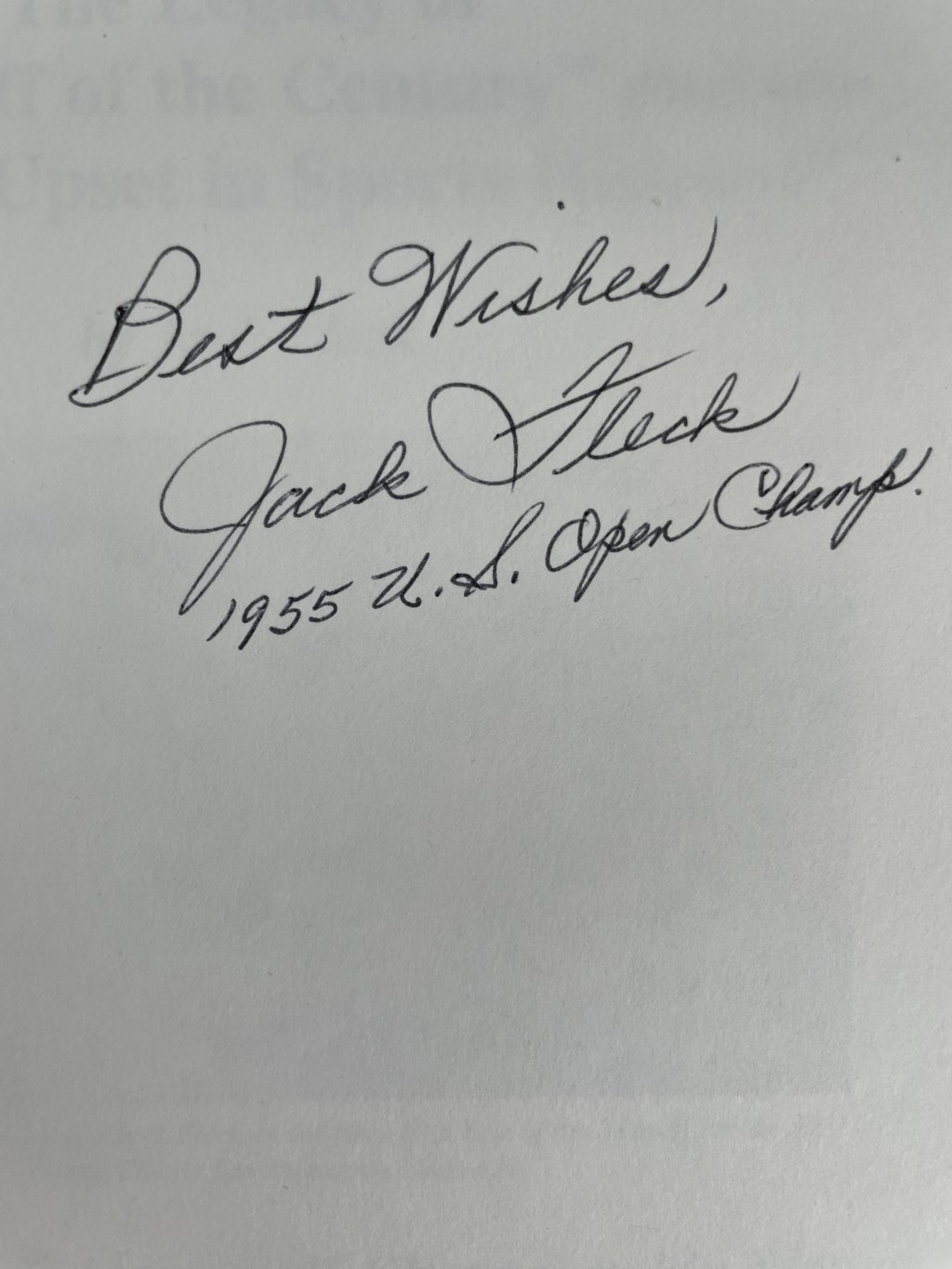 jack fleck story signed first edition2