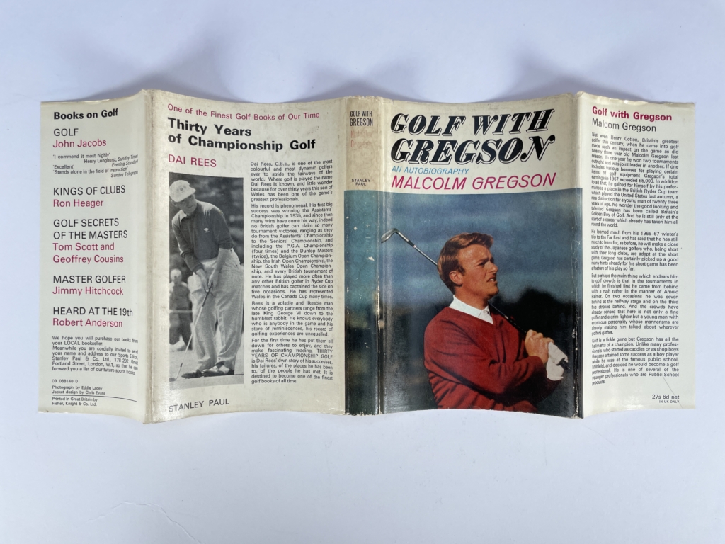 malcom gregson golf with signed first edition5