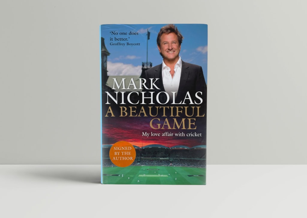 mark nicholas a beautiful game signed first ed1