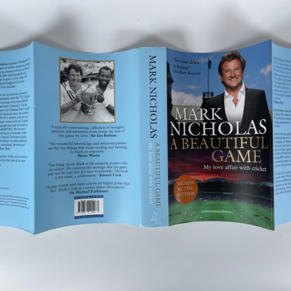 mark nicholas a beautiful game signed first ed5