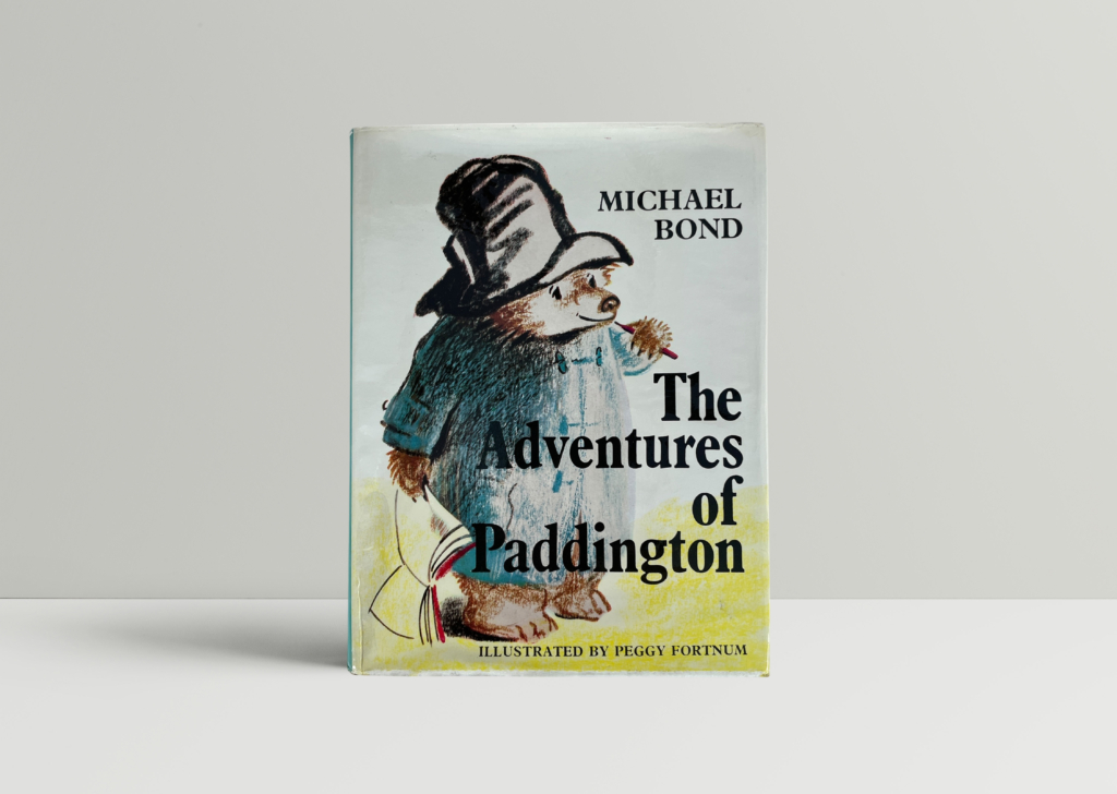 michael bond the adventures of paddington signed picture and letter1