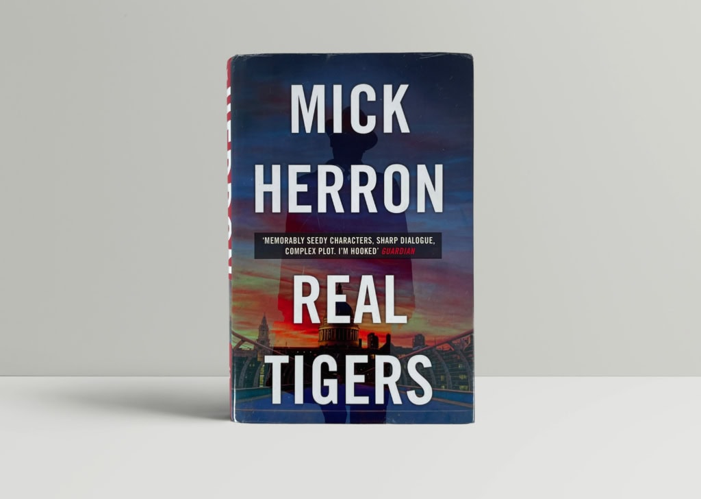 mick herron real tigers first edition1