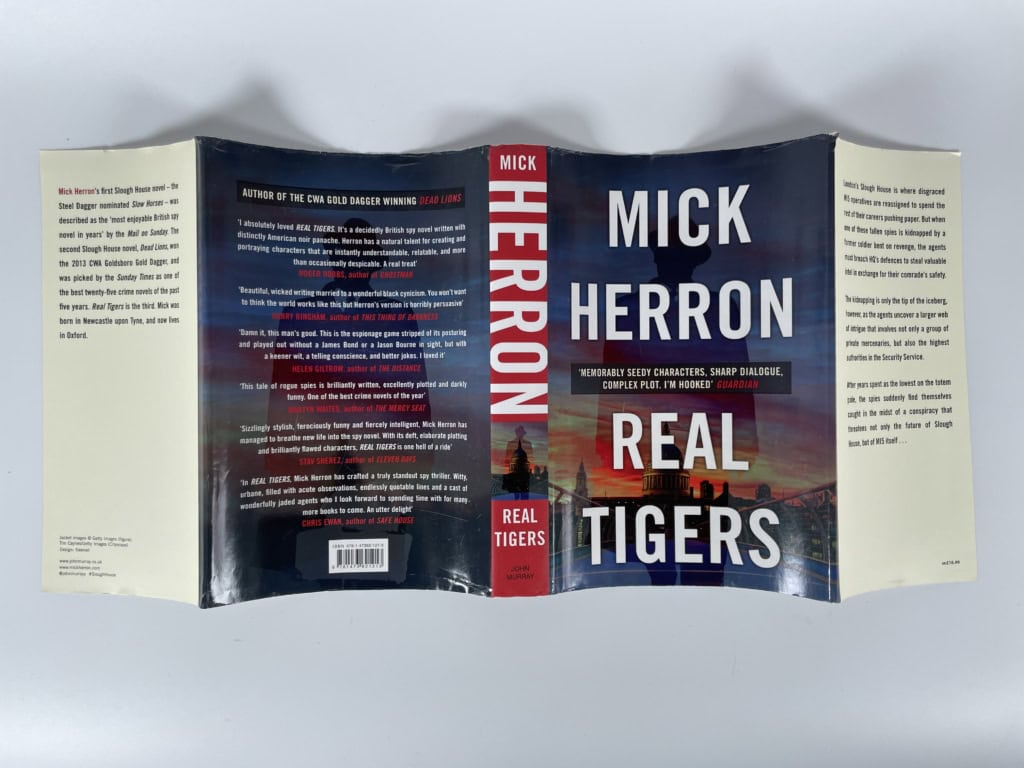 mick herron real tigers first edition4