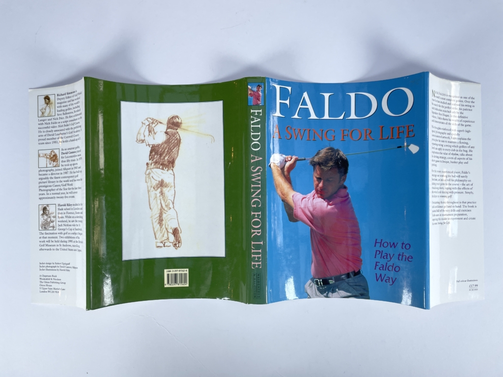 nick faldo a swing for life signed first ed5