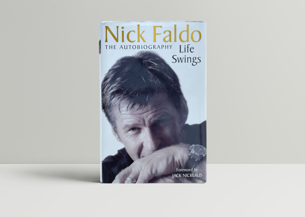 nick faldo life swings signed first edition1