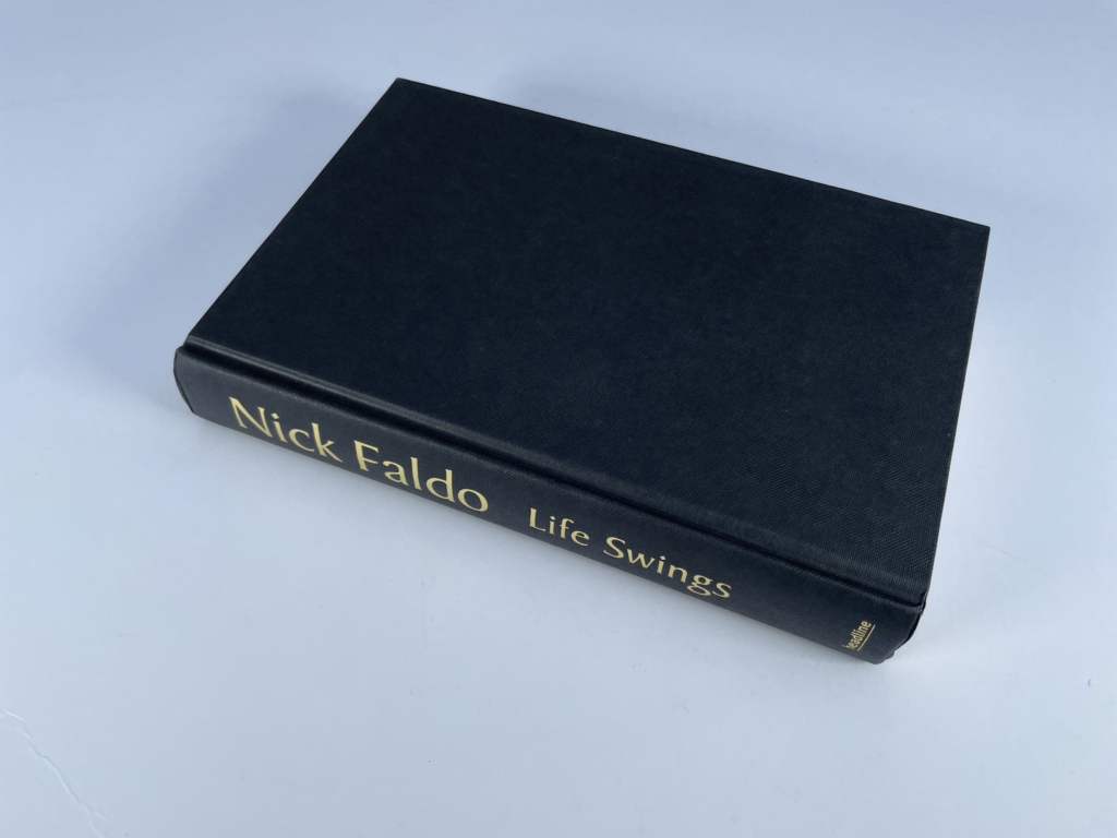 nick faldo life swings signed first edition4