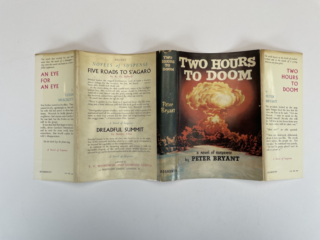 peter bryant two hours to doom signed first edition5