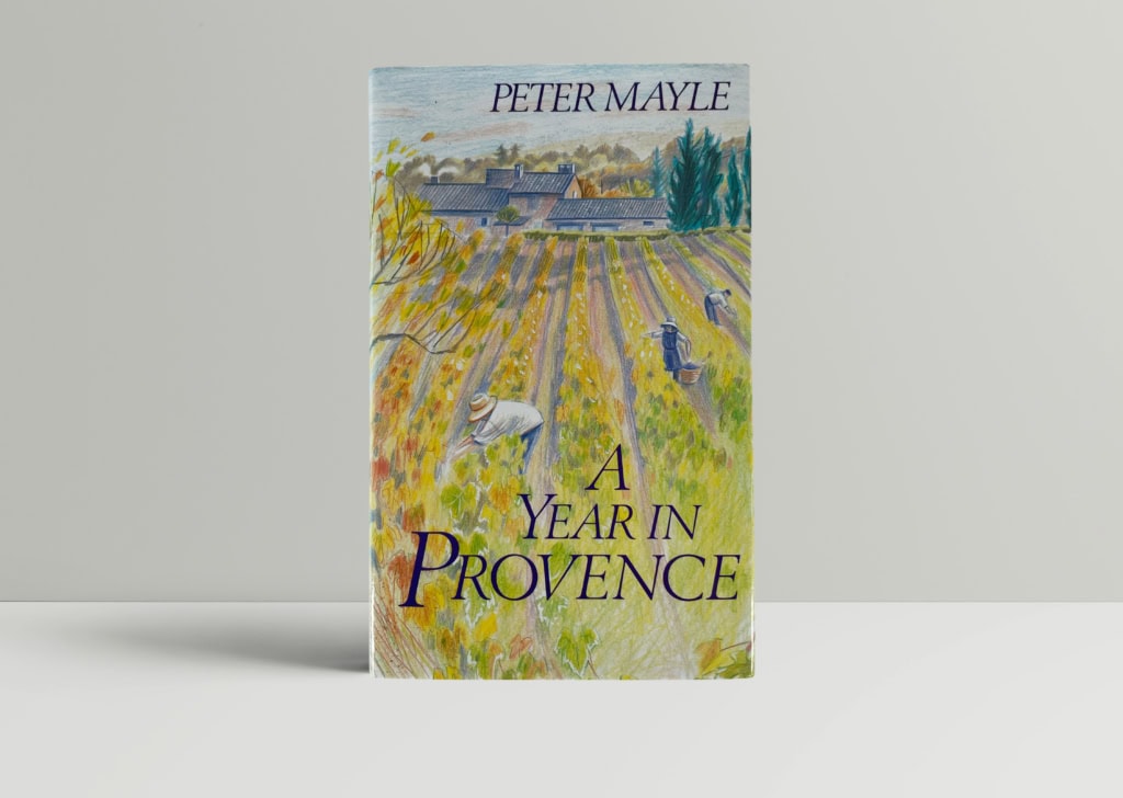 peter mayle a year in provence first with letter1