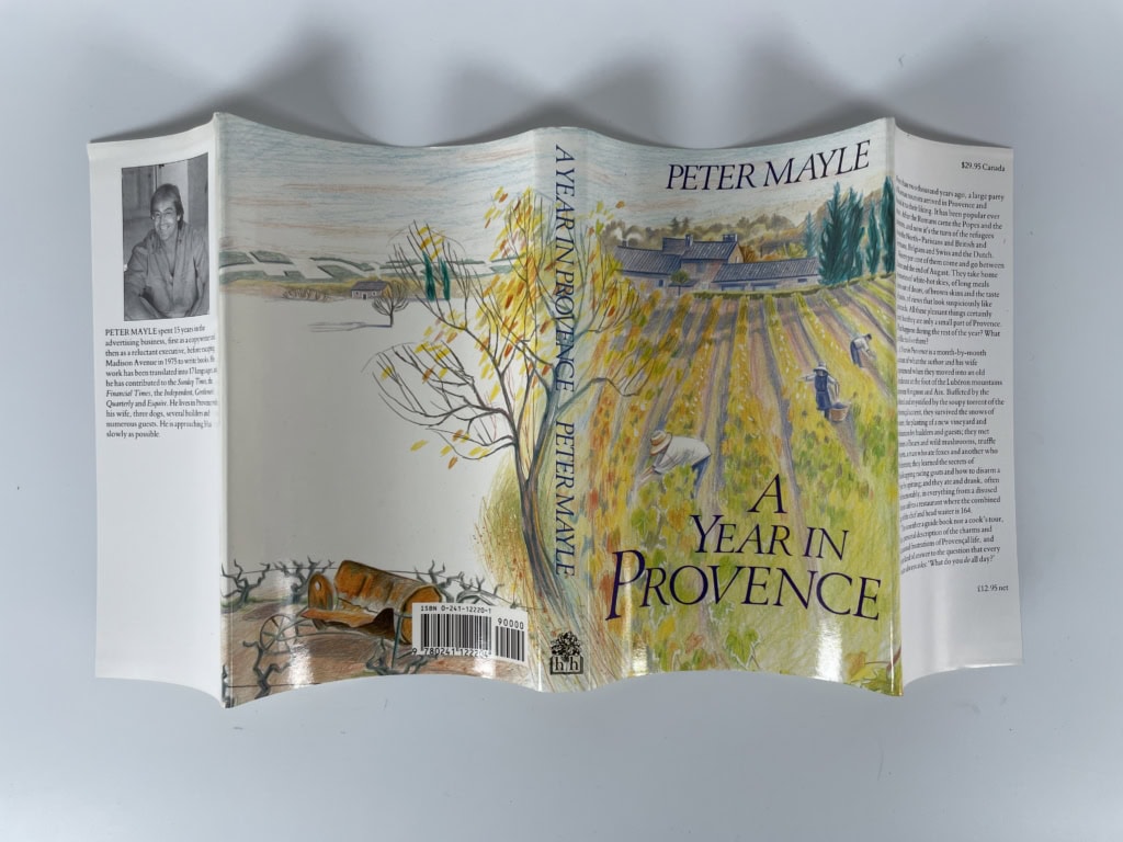 peter mayle a year in provence first with letter4