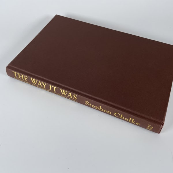 stephen chalke the way it was signed first4