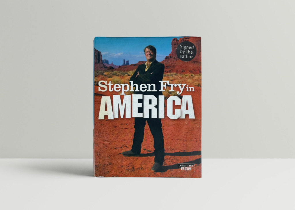 stephen fry in america signed first edition1